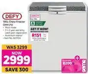Game Defy 195L Chest Freezer DMF470 offer