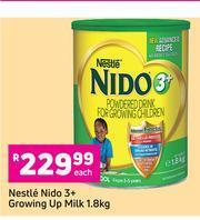 Game Nestle Nido 3+ Growing Up Milk-1.8Kg Each offer