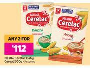 Game Nestle Cerelac Baby Cereal Assorted-For Any 2 x 500g offer