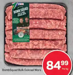 Pick n Pay BombSquad Bulk Oukraal Wors offer