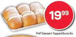 Pick n Pay PnP Dessert Topped Buns offer