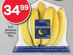 Pick n Pay PnP Bananas Freshtec Bag offer