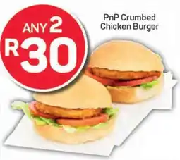 Pick n Pay PnP Crumbed Chicken Burger offer