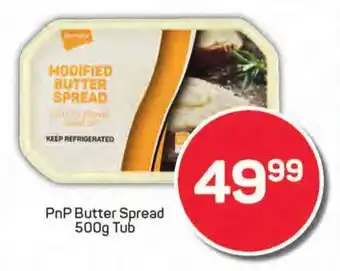 Pick n Pay PnP Butter Spread Tub offer