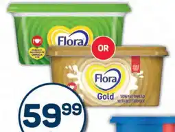 Pick n Pay Flora Regular or Gold 50% or Light 40% Fat Spread Tub offer