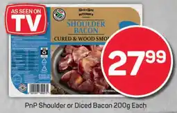 Pick n Pay PnP Shoulder or Diced Bacon offer