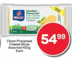 Pick n Pay Clover Processed Cheese Slices Assorted offer