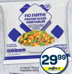 Pick n Pay no name Mixed Vegtables offer