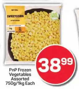 Pick n Pay PnP Frozen Vegetables Assorted offer