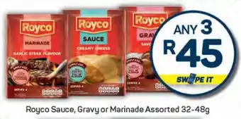 Pick n Pay Royco Sauce, Gravy or Marinade Assorted offer