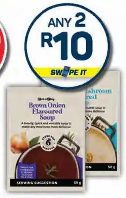 Pick n Pay PnP Packet Soup Assorted offer