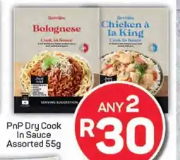 Pick n Pay PnP Dry Cook In Sauce Assorted offer