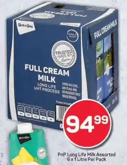 Pick n Pay PnP Long Life Milk Assorted offer