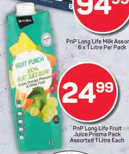 Pick n Pay PnP Long Life Fruit Juice Prisma Pack Assorted offer