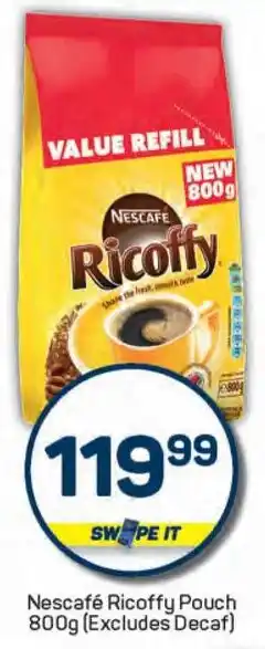 Pick n Pay Nescafé Ricoffy Pouch (Excludes Decaf) offer