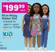 Game Kid Connection 81cm Wispy Walker Doll-Each offer