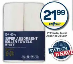 Pick n Pay PnP Roller Towel Assorted offer