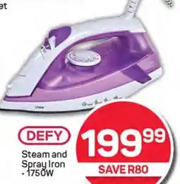 Pick n Pay DEFY Steam and Spray Iron offer