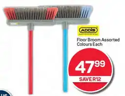 Pick n Pay ADDIS Floor Broom Assorted Colours Each offer