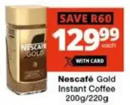 Checkers Hyper Nescafé Gold Instant Coffee offer