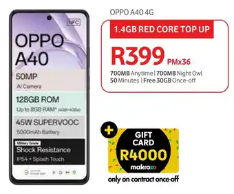 Makro OPPO A40 4G offer