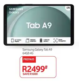 Makro Samsung Galaxy Tab A9 offer