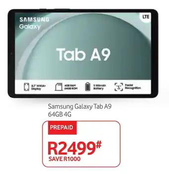 Makro Samsung Galaxy Tab A9 offer