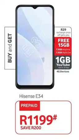 Makro Hisense E34 offer