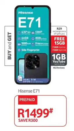 Makro Hisense E71 offer