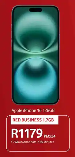 Makro Apple iPhone 16 128GB offer