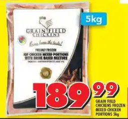 Shoprite Grain field chickens frozen mixed chicken portions offer