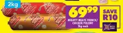 Shoprite Mighty meats french/ chicken polony offer