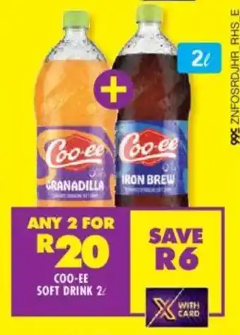 Shoprite Coo-ee soft drink offer