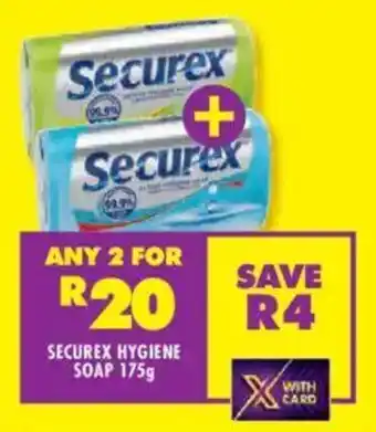 Shoprite Securex hygiene soap offer