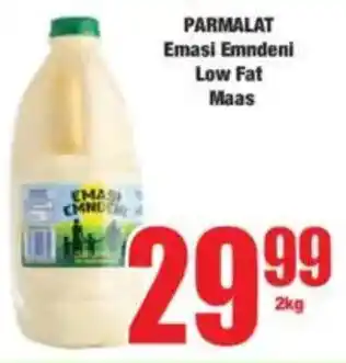 Boxer PARMALAT Emasi Emndeni Low Fat Maas offer