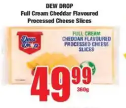 Boxer DEW DROP Full Cream Cheddar Flavoured Processed Cheese Slices offer