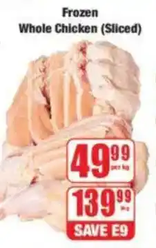 Boxer Frozen Whole Chicken (Sliced) offer