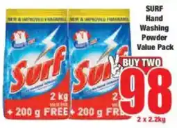 Boxer SURF Hand Washing Powder Value Pack offer