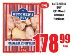 Boxer BUTCHER'S BUY IQF Mixed Chicken Portions offer