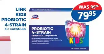 Link Pharmacy Link kids probiotic 4-strain offer