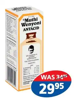 Link Pharmacy Muthi Wenyoni Antacid offer