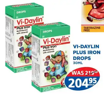 Link Pharmacy Vi-Daylin Plus Iron Drops offer