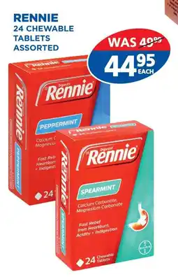 Link Pharmacy Rennie 24 Chewable Tablets Assorted offer