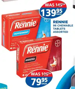 Link Pharmacy Rennie 96 Chewable Tablets Assorted offer