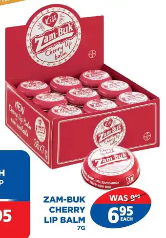 Link Pharmacy Zam-buk cherry lip balm offer