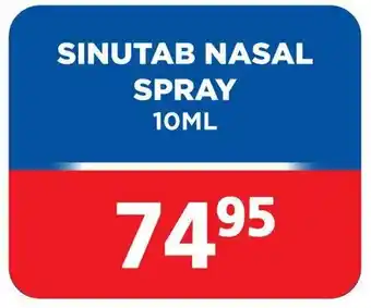 Link Pharmacy Sinutab nasal spray offer