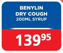 Link Pharmacy Benylin dry cough syrup offer