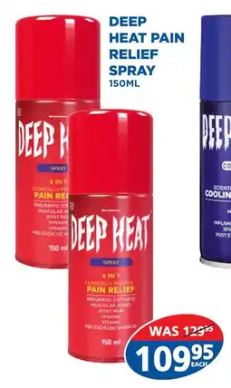 Link Pharmacy Deep heat pain relief spray offer