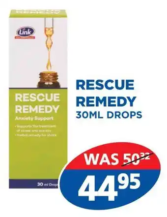 Link Pharmacy Link Rescue Remedy offer