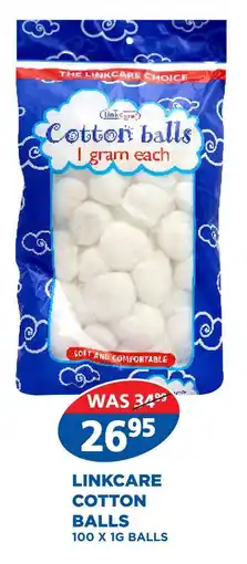 Link Pharmacy Linkcare Cotton balls offer